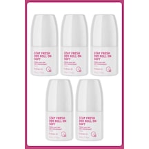 Stay Fresh Deo Roll On Soft 50 Ml Kadın 5 Adet