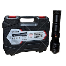 Wıson Ws-1175 Profesyonel Şarj Edilebilir Uzun Menzilli El Feneri