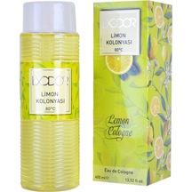 Exodor Klasik Limon Kolonyası 80 Derece Plastik Şişe 400 ML