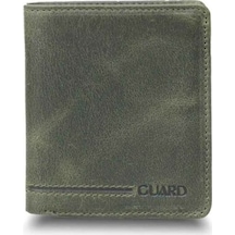 Guard Yeşil Tiguan Crazy Minimal Spor Deri Erkek Cüzdanı