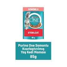 Kısırlaştırılmış Kedi Maması Somon & Havuç 85 G