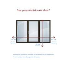 Lazer Kesim Mat Stor Perde, Lazer Kesimli Klasik Serisi, C-171001 Beyaz Renk