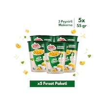 Snapeats Bardakta 3 Peynirli Çabuk Makarna 65g X5