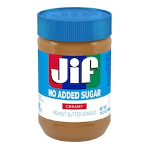 Jif No Added Sugar Creamy Peanut Butter Spread 440g