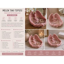 Melek Figürlü Takı Organizer 20 Cm 3d Baskı Dekoratif Takı Standı Şık Biblo & Takılık Pla Sağlıklı Malzeme Çok Renkli