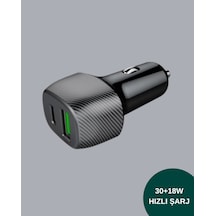 Lvsqvr Power Delivery Destekli 38w Araç Tipi Hızlı Şarj Cihazı