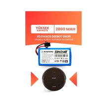 Ecovacs Deebot Dh35 Uyumlu Batarya Yüksek Kapasite 2800mah Pil Robot Süpürge Bataryası