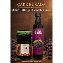 Çareburada Vital Dut Pekmezi 800 G + Çareburada Karadut Özü 500 Ml