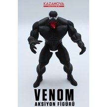 Kazanova Design Venom Aksiyon Figürü 16 Cm Marvel Plastik Masaüstü Dekoratif Hediyelik