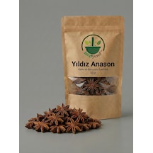 İxirciyusuf Yıldız Anason Star Anise Whole Star Anise Badian Illicium Verum Doğal Kurutulmuş 50 G