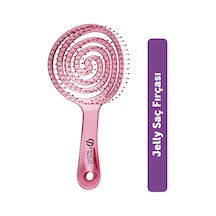 Beauty Pro Jelly Brush Saç Fırçası - 3d Esnek, Saç Açma Ve Tarama Çilek