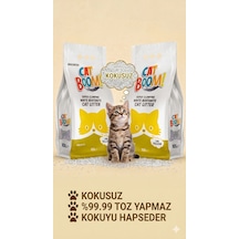 Cat Boom Kokusuz Bentonit Kedi Kumu 10 Lt X 2 Adet