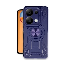 Xiaomi Redmi Note 13 4g Kılıf Lincoln Silikon - Lacivert 0.2M-Çok Renkli