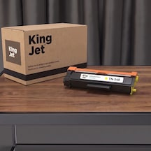 Kingjet Brother Uyumlu Tn-348 Sarı Yüksek Kapasiteli Tekli Uyumlu  Toner Dcp-9055cdn