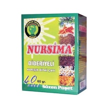 Nursima Biberiyeli Karışık Bitki Süzen Poşet Çay 2'li 40 x 1.5 G