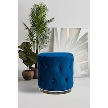Chester Puf, Lacivert Gold Mavi