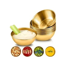 Ulzyvf Ve Soslar Paslanmaz Paket Mini Kaseleri, Kaseler İçin Hazırlık Daldırma Çelik Çelik Baharat 8 Fq Çelik