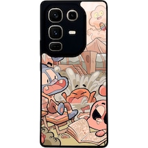 İnfinix Note 50 Pro Gumball Tasarımlı Glossy Telefon Kılıfı Çok Renkli