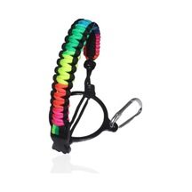 Roll Bar Tutma Kolları Su Şişeleri Askı Taşıyıcı İçin Paracord Tutma Kolu - Renkli Çok Renkli