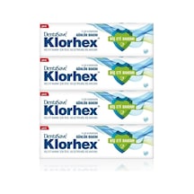Dentasave Klorhex Günlük Bakım Diş Macunu 4 x 75 ML