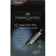 Faber-castell Grip Min Super Fine T.black Min 2b 0.7mm.75mm - 12 Adet
