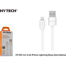 Kablo Apple Uyumlu iPhone  Şarj Data Kablosu Beyaz