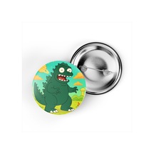 Godzilla - 44 Mm İğneli Çanta Rozeti - 5 Adet Diğer