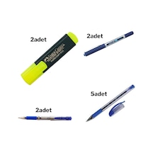 Faber Castell ve Uni Ball Ofis Kalem Seti