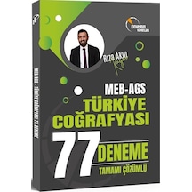 Meb Ags Türkiye Coğrafyası 77 Deneme Tamamı Çözümlü / Rıza A...