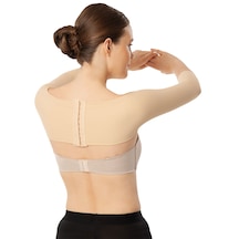 Variteks 129 Agraflı Kol Liposuction Korse Bej