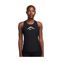 Nike Dri Fit Trail Graphic Running Kadın Koşu Antrenman Atlet Siyah Siyah