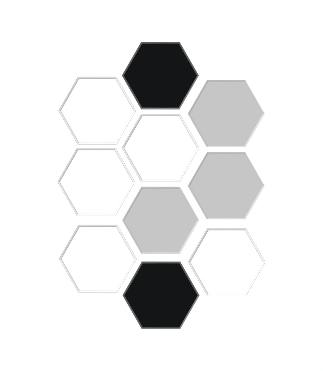 Hombey Pvc Zemin Sticker 10 Adet, 20x23 Cm, Geleneksel Desenler, Kolay Yapıştır & Çıkar, Duvar/zemin Uyumlu, Ev Dekorasyonu Db10p020-19 Diğer