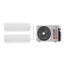 Arçelik 18100 MD Pro Dış Ünite 9.000 Btu Beyaz + 18 Btu Beyaz Iç Üniteler 1+2 Multi Sistem Klima Arçelik 18100 MD Pro Dış Ünite 9.000 Btu Beyaz + 18 Btu Beyaz Iç Üniteler 1+2 Multi Sistem Klima