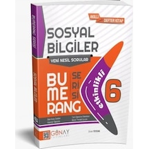 Günay 6.Sınıf Bumerang Etkinlikli Sosyal Bilgiler 2022