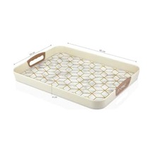 Dikdörtgen Baskılı Tepsi Kumsal 34 X 46 Cm, Kumsal