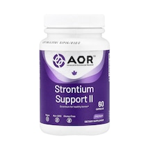 Advanced Orthomolecular Research Aor, Strontium Support Iı, 60 Capsules 341 Mg Per Capsule