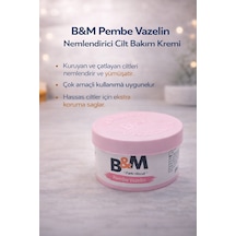 B&m Pembe Vazelin Nemlendirici Cilt Bakım Kremi Çok Amaçlı Vazelin 1 Adet