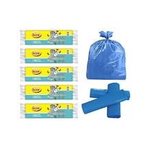 Ögem Battal Boy Çöp Torbası Mavi 75X90 Cm 10 Lu 5 Rulo