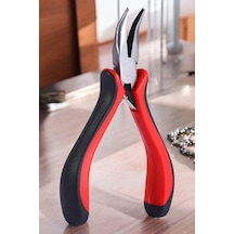 Profesyonel Mini Eğri Kargaburun Takı Pensesi 12 Cm, 720833
