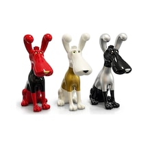 Hubrendy Kargo Polyester Sevimli Köpek Figürü Alk4557