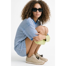 Valmenti Kadın Hakiki Deri Bej Süet Sneakers & Spor Ayakkabı 1009 182 Bn Ayk Y26 Bej Suet
