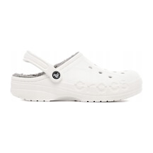 Crocs Baya Lıned Unısex Terlik 205969-11h 205969-11h Beyaz Beyaz