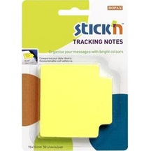 Stıckn Trackıng Notes 70x70 MM Neon Sarı 50 Yaprak Not Kağıdı 4-2