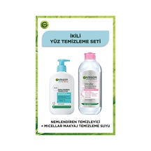 Garnier Saf&Temiz Nemlendiren Temizleyici 250 ML + Micellar Kusursuz Makyaj Temizleme Suyu 400 ML