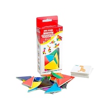 Manyetik Tangram Zeka Oyunu Eğitici Çocuk Oyunu Kutulu Oyuncak