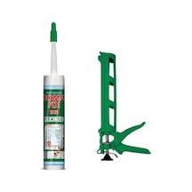 Somafix Beyaz Silikonize Mastik Silikon Tabancası Seti