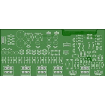 2.1 Stereo Subwoofer Ton Kontrol Preamplifier Devresi Kırmızı