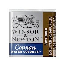 Winsor & Newton Cotman Yarım Tablet Suluboya Raw Umber 554 Karışık