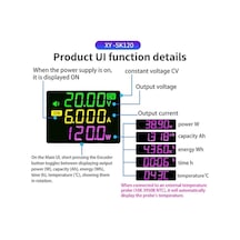 Novahub Sk120 Güneş Enerjili Şarj Modülü Dijital Dc Güç Kaynağı - Modbus, Mppt, Renkli Ekran