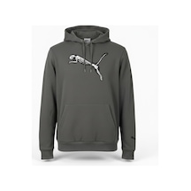 Puma Blank Base Erkek Gri Hoodie Gri Gri